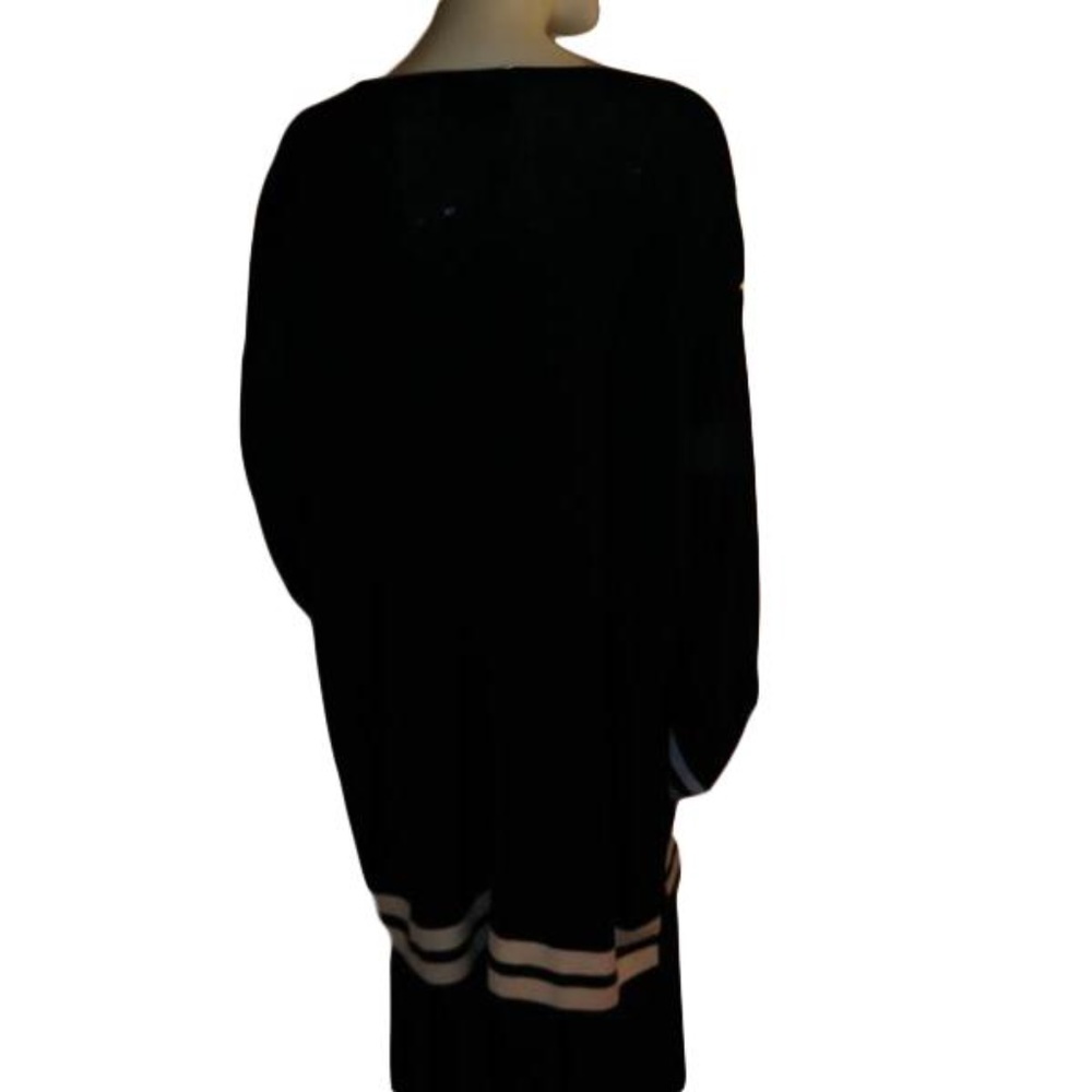 Liz Claiborne Sweater, Navy Blue Size: 3 - Picture 4 of 5